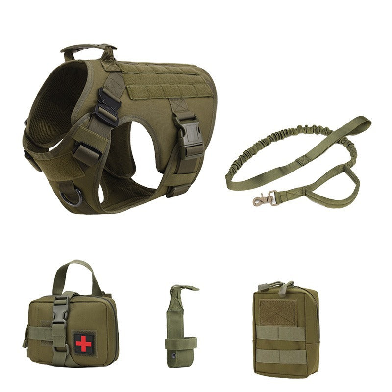 Outdoor Tactics Five-piece Training Dog Harness