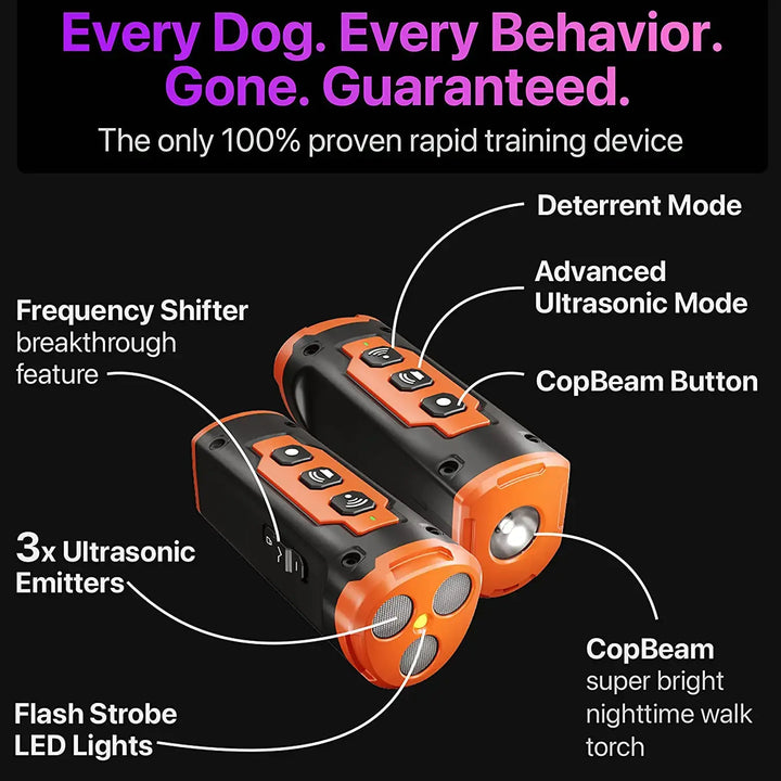 Ultrasonic Pet Training and Deterrent