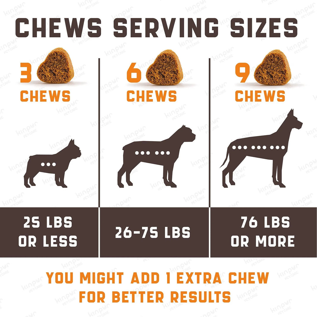 Natural Calming Chews For Dogs With Hemp Oil And Valerian Root Peanut Butter Flavor 180 Chews
