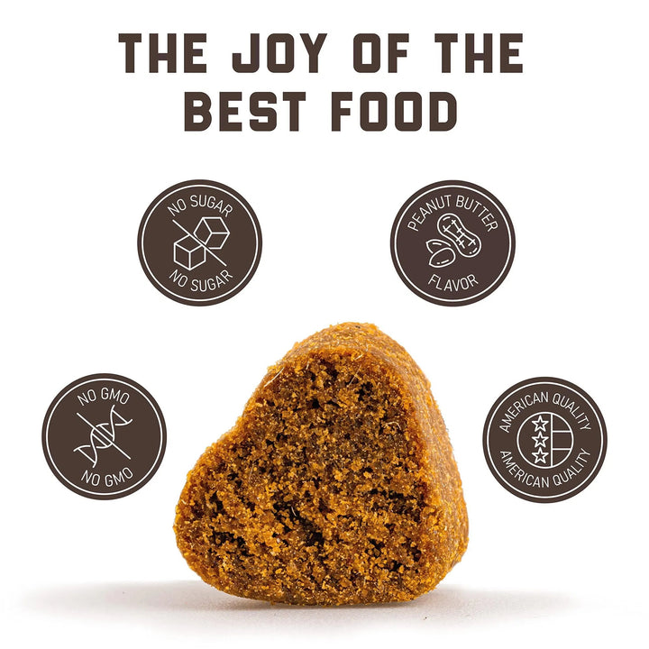 Natural Calming Chews For Dogs With Hemp Oil And Valerian Root Peanut Butter Flavor 180 Chews