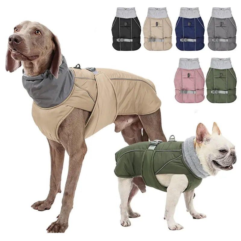 Dog Clothes Luxury Winter Jacket