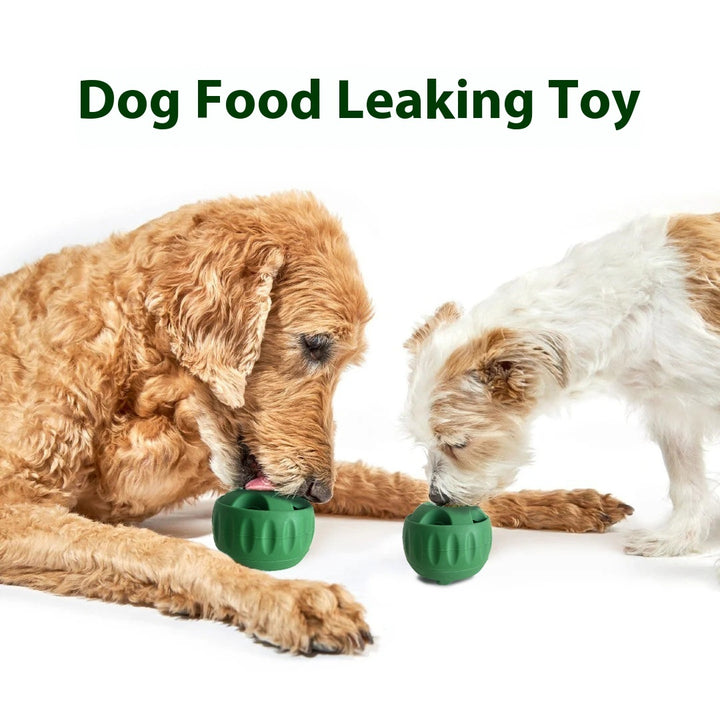 Slow Feed Dog Toy Silicone Molar Food Leakage Tableware