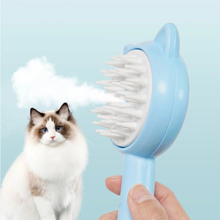 Rechargeable Multifunctional Self-Cleaning Grooming Brush for Dogs & Cats