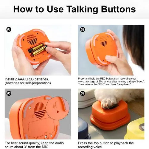 Trainable Dog Communication Toy